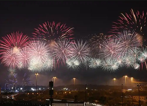 贺兰县焰火晚会