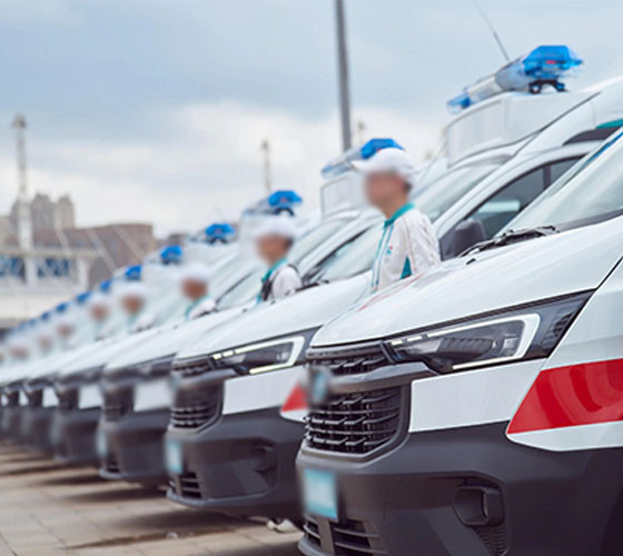 贺兰县服务车队展示